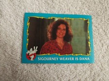 Columbia - Ghostbusters II "SIGOURNEY WEAVER IS DANA" #4 Trading Card - 1989