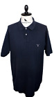 Gant Men Classic Cotton Pique Short Sleeve Casual Polo T-Shirt Black Size XL