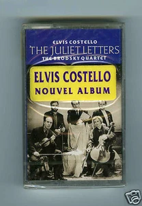 ELVIS COSTELLO CASSETTE TAPE(SEALED)JULIET LETTERS BRODSKY QUARTET - Imagen 1 de 1
