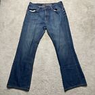Old Navy Mens Size 36x34 The Authentic Boot-Cut Dark Wash Bootcut Jeans 36x31.5