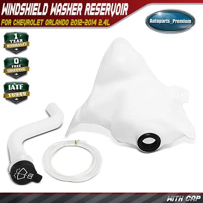 Windshield Washer Reservoir with Cap for Chevrolet Orlando 2012-2014 SUV L4 2.4L - Image 1 of 4