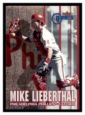 2000 Fleer Gamers #40 MIKE LIEBERTHAL Philadelphia Phillies ~B3R