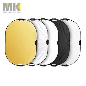 Selens 5-in-1 32x48 Inch  80x120cm Oval Reflector Disc with 3 Handle & Carry Bag - Picture 1 of 12