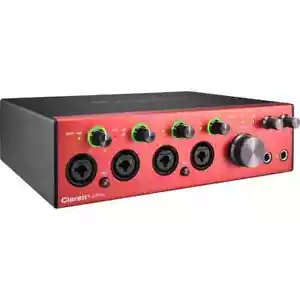 Focusrite Clarett+ 4Pre 18-in / 8-out USB-C Audio Interface - Picture 1 of 3