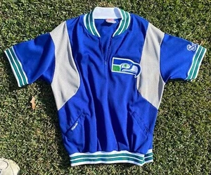 SEATTLE SEAHAWKS - COACHES SIDELINE SHIRT 1994 - MAJESTIC - XLARGE  - Bild 1 von 1
