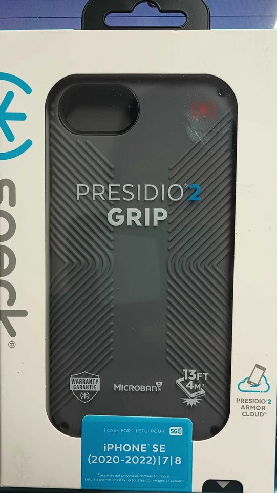Speck - Presidio2 Pro Case for iPhone 8/7/SE 2nd Gen/SE 3rd Gen - Gray