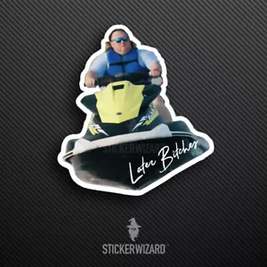 James Garretson Jet Ski Sticker | Carole Baskin | Tiger King Decal | Joe Exotic - Picture 1 of 1