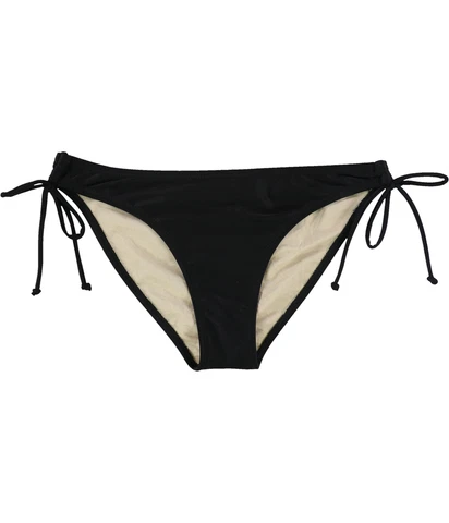 G-III Sports Womens San Antonio Spurs Bikini Swim Bottom, Black, Small Cover