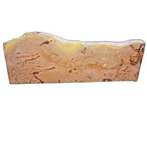 Like a Surrealistic Masterpiece Mookait Paintstone Bildstein 0,18Kg Scheibe Nr.1 - Bild 1 von 4