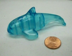 Lego Duplo TRANSLUCENT BLUE DOLPHIN ORCA WHALE Water Animal Replacement 3609 - Picture 1 of 5