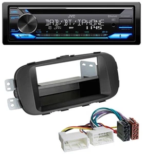 JVC Bluetooth MP3 USB DAB CD Autoradio für Kia Soul (PS ab 2014) schwarz - Bild 1 von 8
