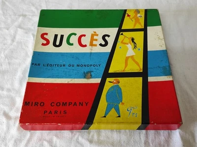 Ancien Jeu de société SUCCES miro company Vintage 1958 par l'éditeur du Monopoly - Photo 1/4