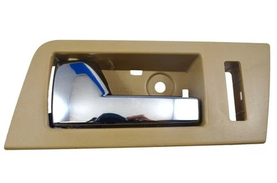 fits 2008 to 2011 Mazda Tribute Interior Door Handle Front Left Beige Chrome Foto 1 de 2