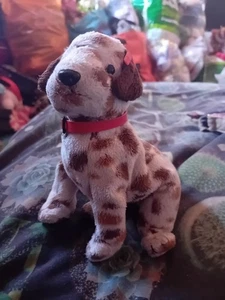 Ty Beanie Babies Bo der braun gefleckte Dalmatiner, kleines Plüschtier Kuscheltier - Bild 1 von 11