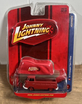 Литой пикап Volkswagen Type-2 64 года Johnny Lightning масштаб 1:64 - Изображение 1 из 4