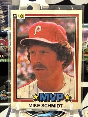 Mike Schmidt 1981 Donruss Baseball - #590 - Philadelphia Phillies JH 13N - Image 1 of 2