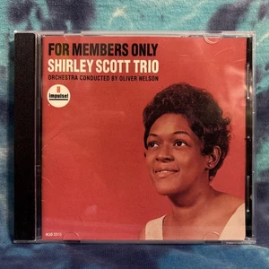 Shirley Scott Trio CD For Members Only / Great Scott 1989 Impulse - Picture 1 of 4