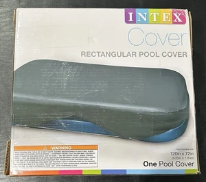 NEW Intex Rectangular Pool Cover - 120” x 72” - Picture 1 of 1