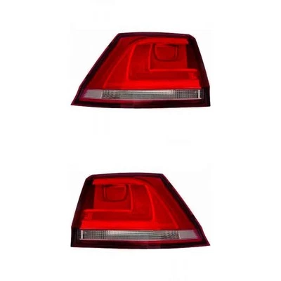 Kit fanali posteriori esterni sinistro + destro per Vw Golf VII Variant BA5 - Immagine 1 di 3