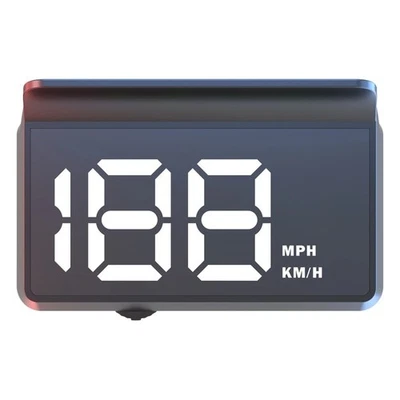 Car Head Up Display GPS HUD Digital Speedometer with Three Stage Speed Alarm - Image 1 of 4