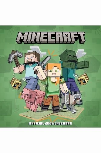 DANILO PROMOTIONS LIMITED MINECRAFT 2026 SQUARE CALENDAR