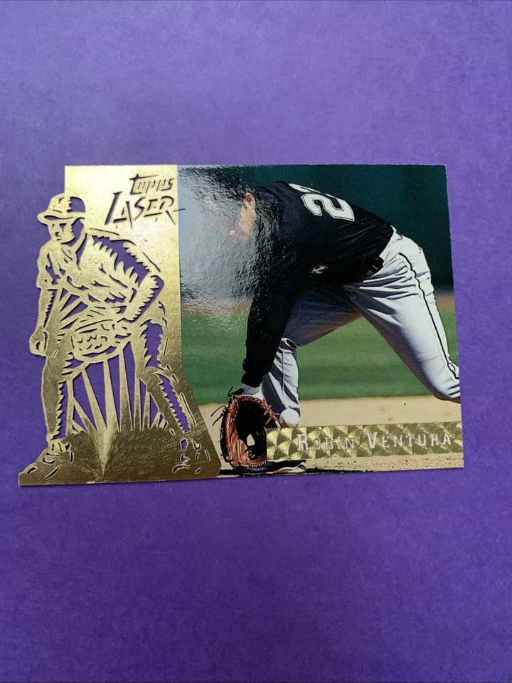 1996 Topps Laser - Robin Ventura #32 Chicago White Sox - Image 1 of 4