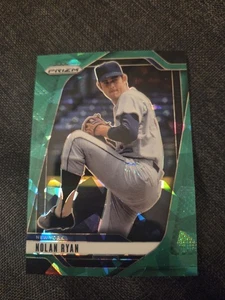 2025 Panini Prizm Nolan Ryan Green Cracked Ice Prizm #297 New York Mets - Picture 1 of 2