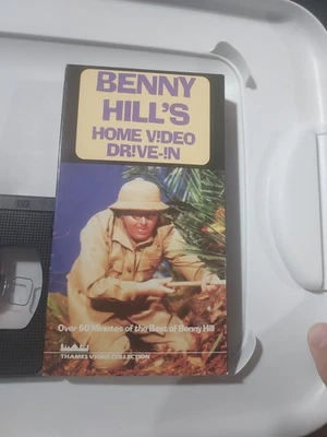 Benny Hill's Home Video Drive-In VHS Absurd British Sketch Comedy Show - Image 1 of 4