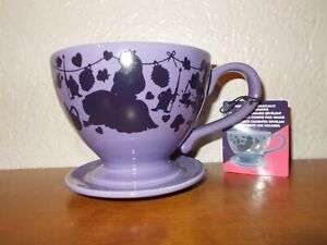 Disney Parks Alice In Wonderland Magically Reveals Colors Purple Coffee Cup Mug