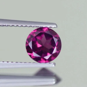 1.37CT UNIQUE SUPERB 100% NATURAL PURPLE RHODOLITE GARNET LOOSE GEMSTONE!!! - Picture 1 of 3