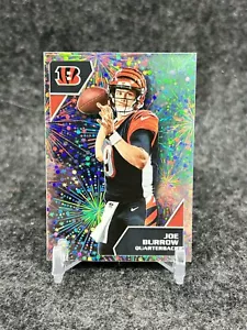 2020 Panini NFL #120 Joe Burrow Sticker Cincinnati Bengals Rookie - Picture 1 of 2