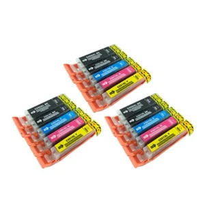 15 Ink Cartridge For Canon IP7200 IP7250 IP8700 IP8750 IX6800 PGI-550 CLI-551 - Picture 1 of 6