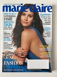COURTENEY COX * BOTOX November 2008 MARIE CLAIRE MAGAZINE Tracy Anderson Trainer - Picture 1 of 8