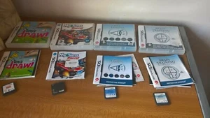 4X DS games Bundle let's draw My sims racing Kawashima's Brain Sight training - Picture 1 of 4