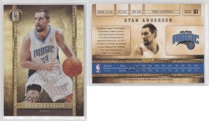 2011-12 Panini Gold Standard Platinum Gold /10 Ryan Anderson #91