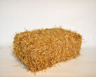 12 kg Strohballen Weizenstroh | Stroh für Hasen Garten Deko Nager Hühner Ballen