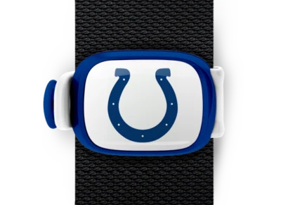 Indianapolis Colts Bag Wrap ID Luggage Backpack Bag NFL Blue White STWRAP - Image 1 of 3