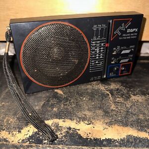 Vintage GPX A303 Portable Multi Band Receiver Radio AM/FM WB Parts Unit Repair!!