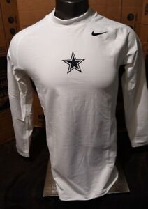 Dallas-Cowboys Nike On Field-Compression Shirt Long Sleeve Men's 2X- 4XL New