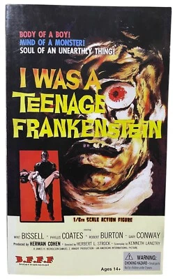 Figura de acción I Was a Teenage Frankenstein 1/6 NUEVA con pliegues BFFF International Foto 1 de 4