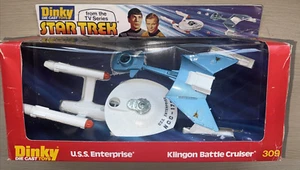 Dinky Toys # 309 - USA Enterprise - Klingon Battle Cruiser RAR - Bild 1 von 24