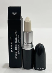MAC Metallic Lipstick - Pearly One - .1 oz / 3 g New In Box - Picture 1 of 5