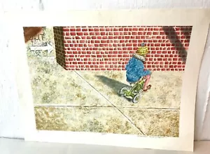 Richard Alan Smith British 1931-2016 Lithographie signiert & nummeriert 120/350 "OUT" - Bild 1 von 5