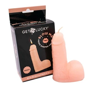 Get Lucky Blow Me! Vela en forma de pene - Imagen 1 de 10