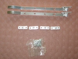 Polished Aluminium Window Casement Stays 10" - New Old Stock - x2 - Picture 1 of 2