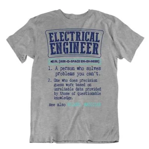 T-Shirt Elektroingenieur Lehrer Witz Shirts lustig Retro T-Shirt - Bild 1 von 8