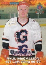 1996-97 UK British Elite Guildford Flames #21 Paul McCallion
