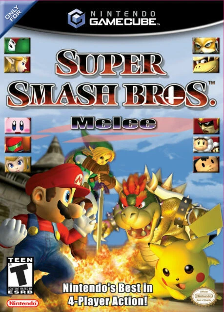 Super Smash Bros Melee (Nintendo GameCube, 2001)