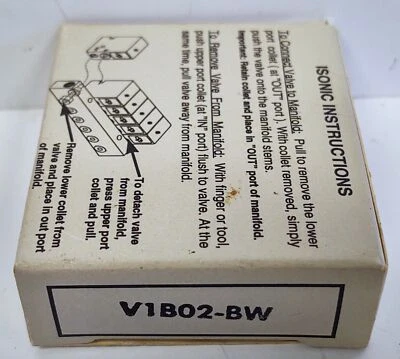 Válvula solenóide Mead Isonic System V1B02-BW1 - Imagem 1 de 4