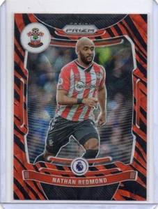 2021-22 Prizm Premier League Choice Tiger Stripe Nathan Redmond SP #113 - Picture 1 of 2